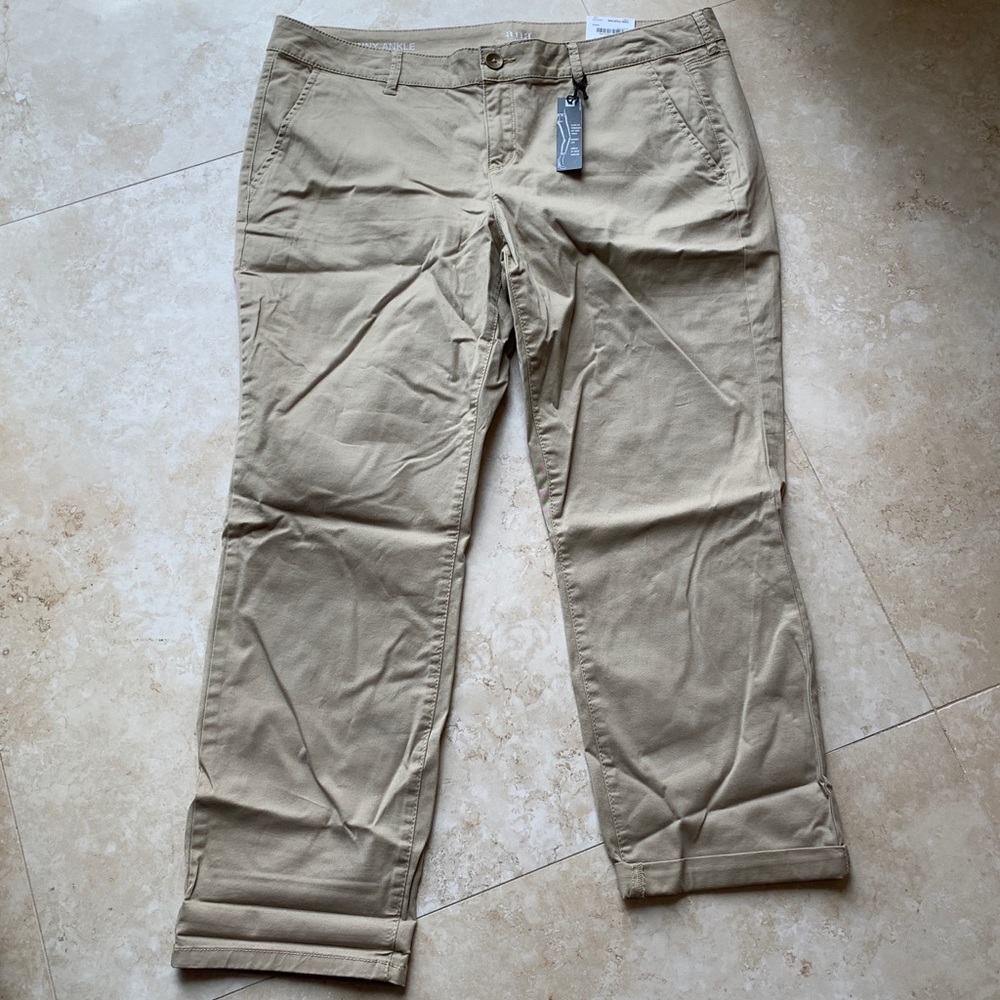 ANA SKINNY ANKLE Casual Pants I A New Approach I Size 32 / 14 I NWT